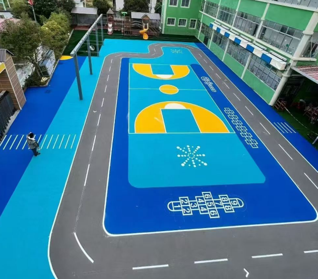 廊坊市塑胶跑道混合型塑胶跑道 - 方案